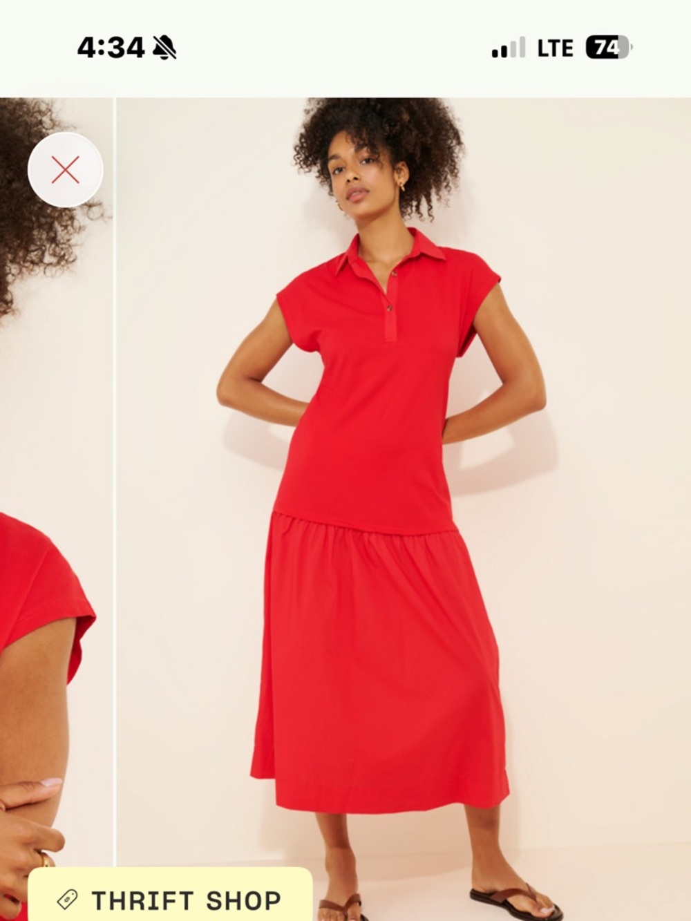 Never Fully Dressed Red Darcy dress